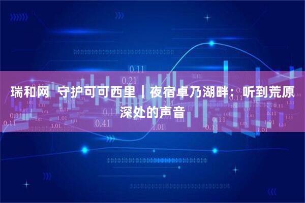 瑞和网  守护可可西里｜夜宿卓乃湖畔：听到荒原深处的声音